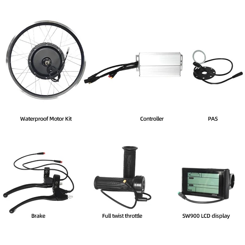 Nuovo Kit di Conversione Elett - 12000W Electric Motorcycle Hub Motor recensione e prezzo